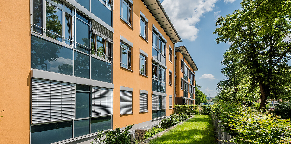Distler Architketen Stiftungsgebäude II und III Aussenansicht